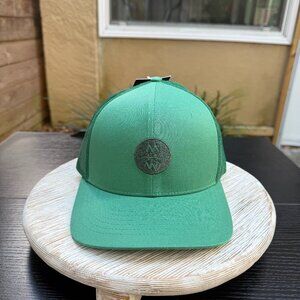 Mountan Hardwear MHW Marrow Logo Trucker Hat Cap Green Unisex Adjustable New